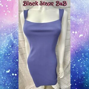 Indigo blue sleeveless short length classy dress by Laundry. Sz 4